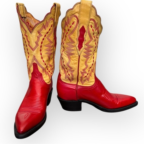 Lucchese 1883 Vintage Cowboy Western Boots Women's Size 6 - Picture 2 of 10